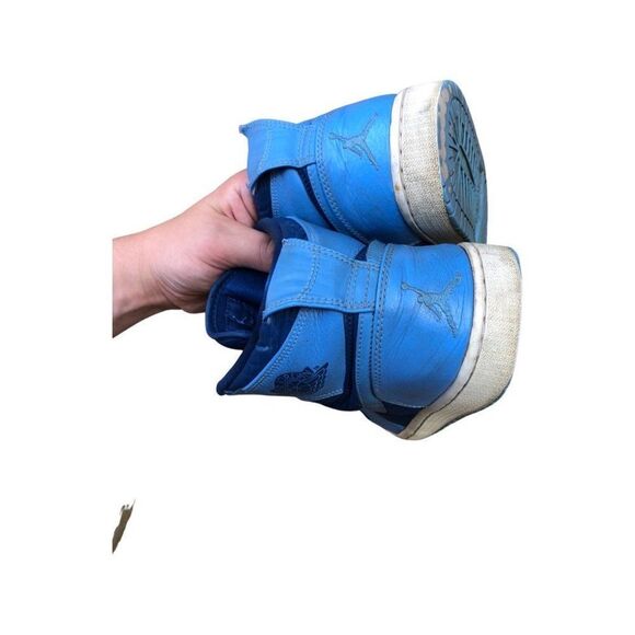 RARE 2014 Nike Air Jordan 1 Retro High French Blue Size 9.5 - Picture 6 of 16